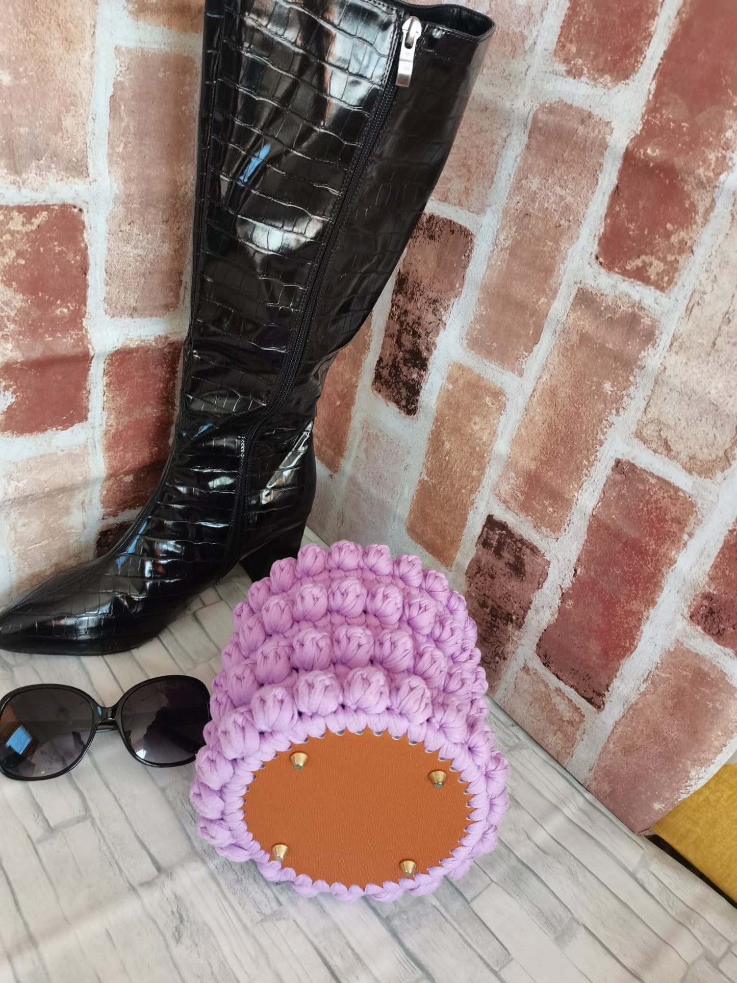 CANDY BUCKET BAG (LILAC)