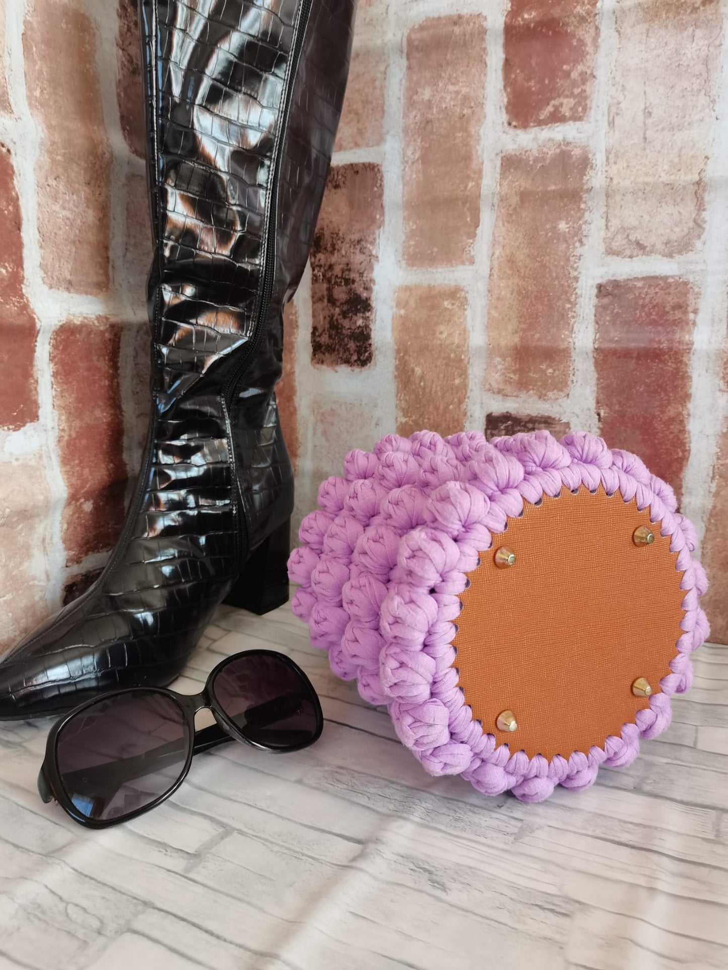 CANDY BUCKET BAG (LILAC)